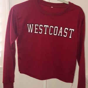 red long sleeve